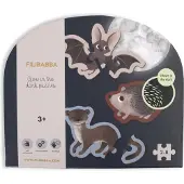 Filibabba Selvlysende puslespil - Skovens dyr