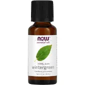 Now ?teriske olier Vintergr?n oliestimulerende aromaterapiduft Dampdestilleret 100 % ren vegansk b?rnesikret h?tte 1-ounce