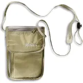 Tatonka Skin Neck Pouch, pengekat, natural