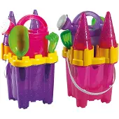 Simba Siva Toys 225167 Siva '' Sandeimeret Castle Glitter 7 Pcs. '' Multifarve