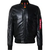 Alpha industries Ma-1 Læderjakke