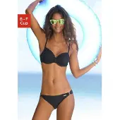 LASCANA Bikinioverdel sort