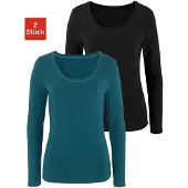 Vivance Shirts petroleum / sort