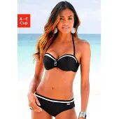 LASCANA Bikini sort / hvid