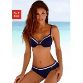 LASCANA Bikini navy / hvid