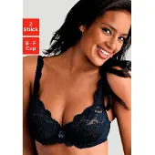 Petite fleur BH sort / hvid
