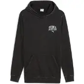 Puma Washed Hættetrøje TR - Sort, størrelse Medium