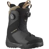 Salomon Snowboard - Snowboardstøvler til kvinder - Kiana Dual Boa Black/Sepia Tint til UnisexUld - Størrelse 42 - Sort