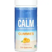 Natural Vitality , CALM, Magnesium Supplément, Orange, 120 Gummies