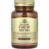 Solgar , Megasorb CoQ-10, 100 mg, 60 Bløde Gelkapsler