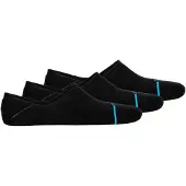 Stance - Sokker - Icon No Show 3 Pack Black til UnisexNylon - Størrelse 35-37 - Sort