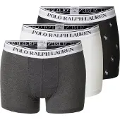 Ralph Lauren Boksershorts 'CLSSIC' grå / mørkegrå / sort / hvid