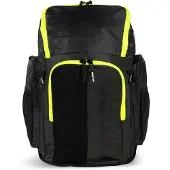 Arena Rygsæk - Spiky Backpack 45 - Dark Smoke/Neon Gul - - OneSize - Rygsæk