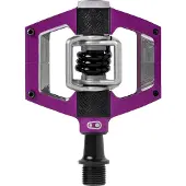 Crankbrothers Mallet Trail Mountain Bike Pedals - Purple/Black Spring - MTB Enduro XC Trail Optimeret platform - Clip -in System Pair of Bicycle