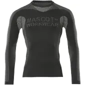 Mascot 50563-936-09, Skjorte, Mand, Sort, M, Elastin, Polyamid, Polyester, 170 g/m²