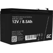 Green Cell - UPS-batteri - Sealed Lead Acid (SLA) - 8.5 Ah - sort