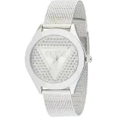 GUESS Dameur GW0835L1 Plaque Sølvfarvet/Stål Ø34 mm