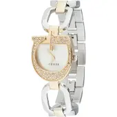 GUESS Analogt ur 'Gia' guld / sølv / transparent