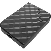 Verbatim Store 'n' Go Mini Diamond - SSD - 1 TB - ekstern (bærbar) - USB 3.2 Gen 1 (USB-C stikforbindelse) - sort