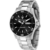 Maserati Herreur R8823100002 Competizione Sort/Stål Ø43 mm