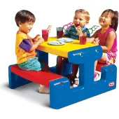 Little Tikes Junior Picnicbord - Primærfarver