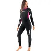 Seac Våddragt - Relax Lady 2,2 mm - Sort/Pink - - XS - Xtra Small - Våddragt