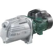 Metabo P 9000 G, 1900 W, Vekselstrøm, 5,1 bar, 9000 l/t, IPX4, Grøn, Rustfrit stål, Sort