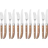 WMF Ranch - Steakkniv/gaffel-sæt - 12 stk. - 24 cm - rustfrit stål