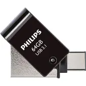 Philips 2 In 1 64gb Otg Usb C+usb 3.1 Usb-nøgle