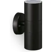 Philips Kylis væglampe 25 W GU10, uden pære, Udendørs vægbelysning, Sort, Metal, IP44, Terrasse, Have, I