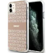 DKNY IML Mono & Stripe MagSafe-etui til iPhone 11 / Xr - pink