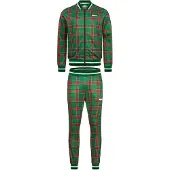 Lonsdale Træningsdragt 'Edgware' jade / rød / hvid