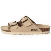 Bayton Pantoletter 'Atlas' beige / sort
