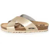 Bayton Pantoletter 'GOMERA' guld