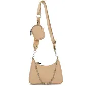 Bagmori Skuldertaske mørkebeige