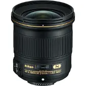 Nikon AF-S NIKKOR 24mm f/1.8G ED, Bred linse, 12/9, Autofokus
