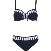 Sunflair Bikini navy / hvid