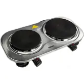 Camry CR 6511 stove Freestanding Black,Stainless steel Electric
