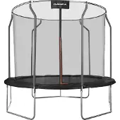 Hudora First trampoline 250V, fitness device (black, round, 250 cm)