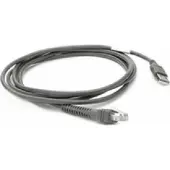 Zebra - Datakabel - RJ-50 (han) til USB (han) - 2.1 m - for Zebra DS2208, DS2278, DS8108, DS8108-DL, DS8108-HC, DS8108-SR, DS8178, DS8178-HC