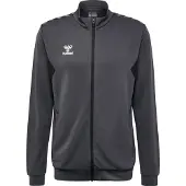 Hummel Sportssweatjakke 'AUTHENTIC' mørkegrå / sort / hvid