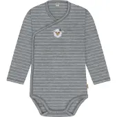 Normani Sparkedragt/Body 'Kaitaia' beige / grå / hvid
