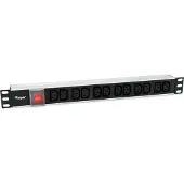 Equip 19´´ 1u C13 Rack-strømskinne