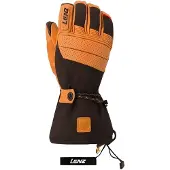 Lenz - Skihandsker - Heat Glove 9.0 Finger Cap Men Marron / Noir til UnisexUld - Størrelse L - Orange