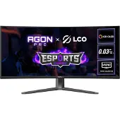 AOC AGON PRO AG346UCDAM, 86,4 cm (34), 3440 x 1440 pixel, Wide Quad HD, QD-OLED, 0,03 ms, Sort, Grå