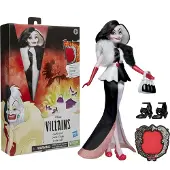 Disney Princess Villains Cruella de Vil Fashion Doll tilbeh?r og aftageligt t?j Villains Toy For Kids 5 ?r og op