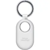 Samsung EF-PT560 - Taske til sikkerhedsskilt - silicone - hvid - for Galaxy SmartTag2