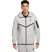 Nike Hættetrøje Tech Fleece FZ Windrunner - Grå/Sort, størrelse X-Large