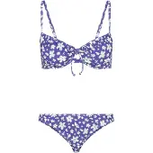LASCANA Bikini 'Cecily' indigo / mint / hvid