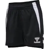 Hummel Træningsshorts hmlLEAD 2.0 - Sort/Hvid Børn, størrelse 116 cm